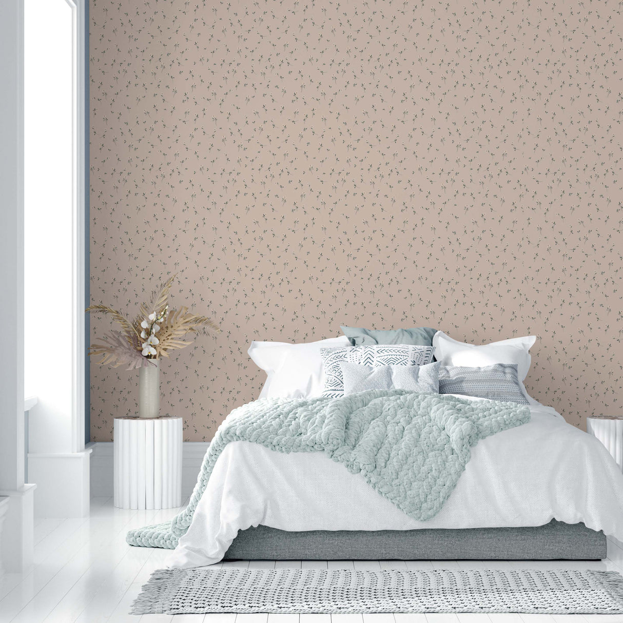 Brigitta Wallpaper by Emily Cooper Art from Loomwell Home Goods