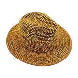 Bling Studded Panama Hat from Madeline Love