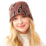 Animal Patterned Soft Fabric Bucket Hat from Madeline Love