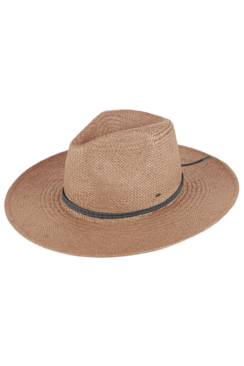 C.C Paper Panama Sun Hat from Madeline Love