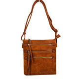 Fashionable Women's Soft Faux Leather Crossbody Purse Shoulder Bag  from Madeline Love