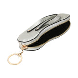 Faux Leather Flip-flop Mini Wristlet Bag Charm Coin Purse  from Madeline Love
