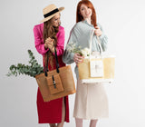 St. Tropez - Tan Straw tote from Gunas New York