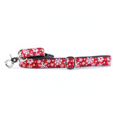 1″ Buffalo Plaid Ribbon Dog Leash from 2 Hounds Design