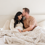 PATTERNED FAUX FUR XL THROW BLANKETS From Saranoni