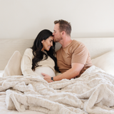 PATTERNED FAUX FUR THROW BLANKETS From Saranoni