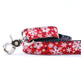 1″ Buffalo Plaid Ribbon Dog Leash from 2 Hounds Design