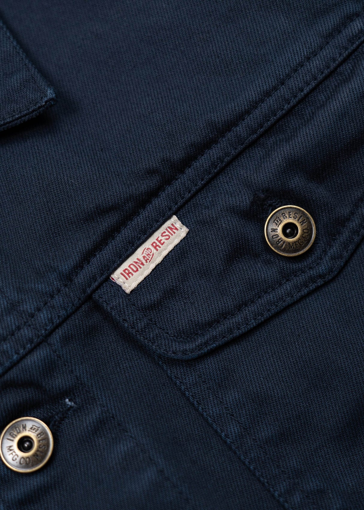 Bull Denim Sand Jacket from Iron & Resin