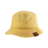 C.C TERRY CLOTH BUCKET HAT from Madeline Love