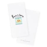 Bun in the Oven Cotton Canvas Kitchen Tea Towel
