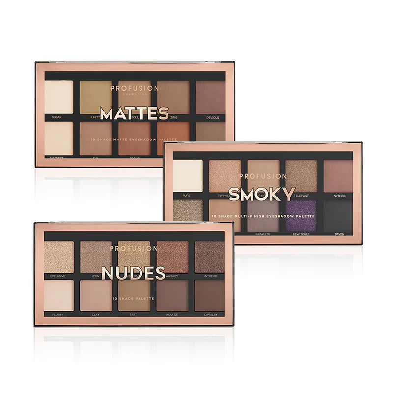 10-Shade Trio Bundle from Profusion Cosmetics