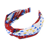 Aztec Patterned Twisted Headband from Madeline Love