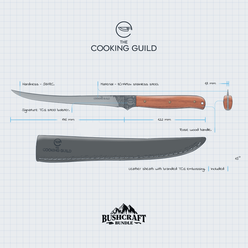 Bushcraft Fillet Knife From The Cooking Guild