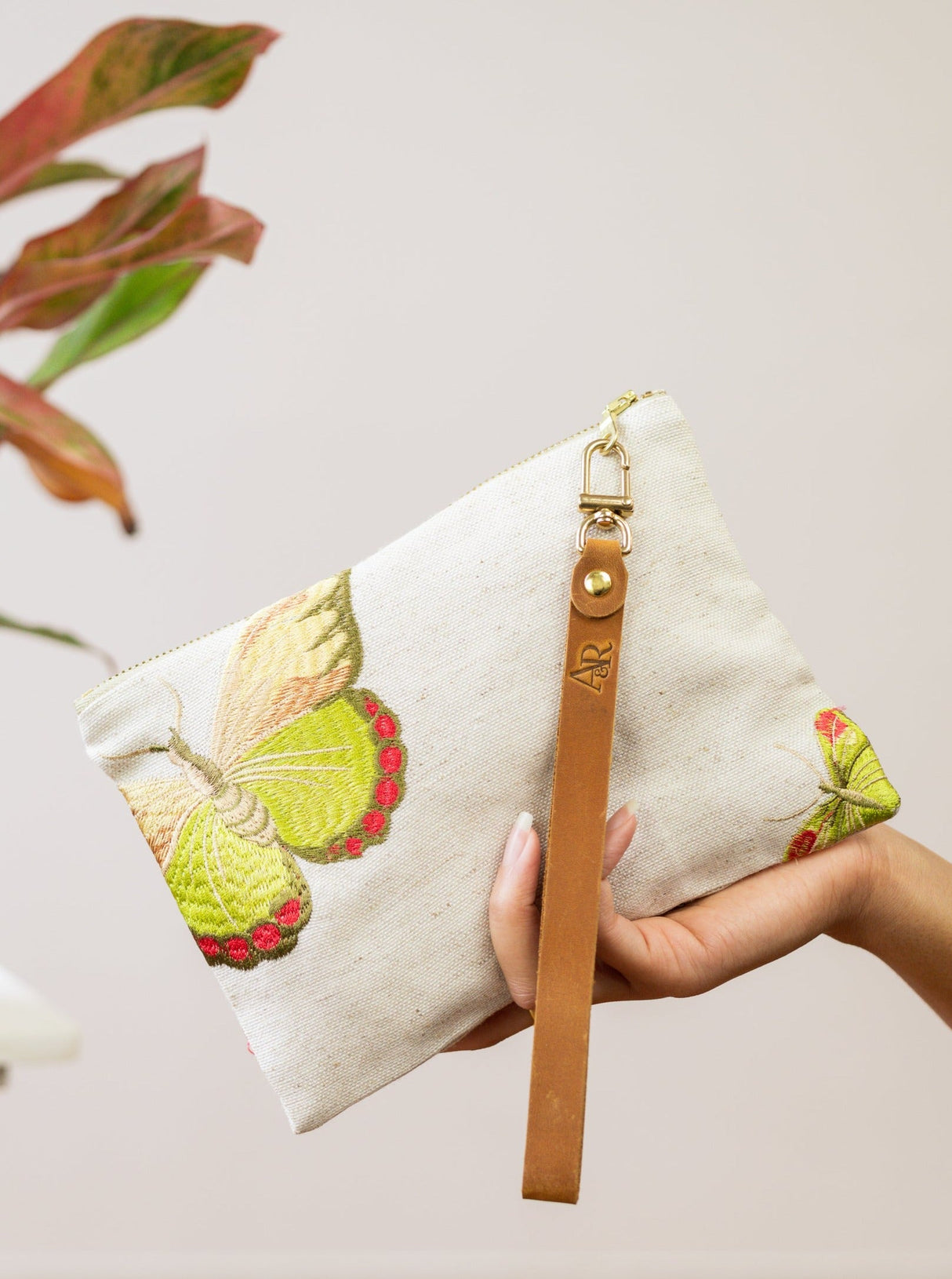Butterfly Wristlet Purse from Ash & Rose