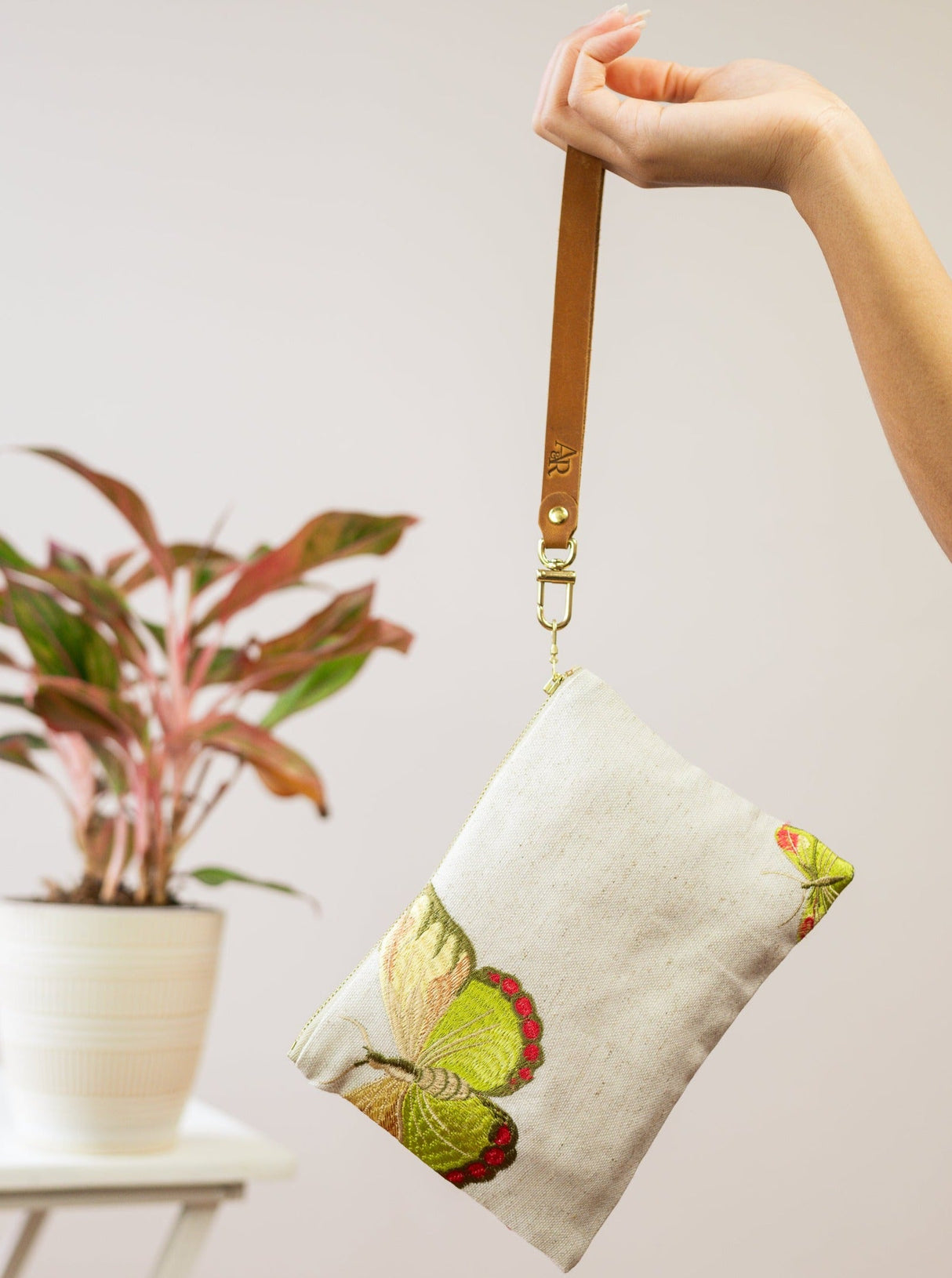 Butterfly Wristlet Purse from Ash & Rose