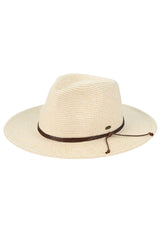 C.C String Trim Band Panama Sun Hat from Madeline Love