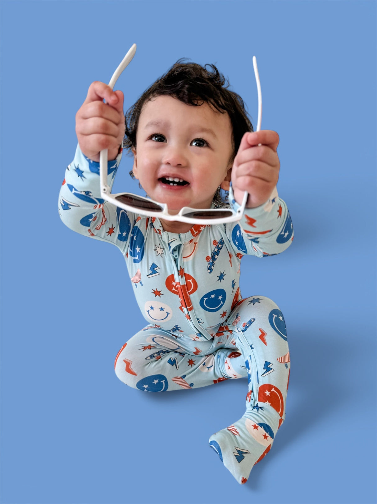 FREEDOM SKATIN' SMILES DREAM ROMPER from DREAM BIG LITTLE CO