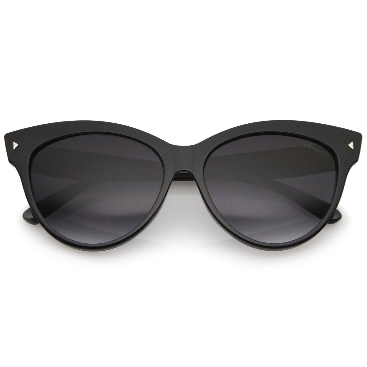 High Pointed Tip Inset Frame Oversize Cat Eye Sunglasses 8462 from zeroUV