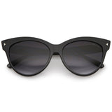 High Pointed Tip Inset Frame Oversize Cat Eye Sunglasses 8462 from zeroUV