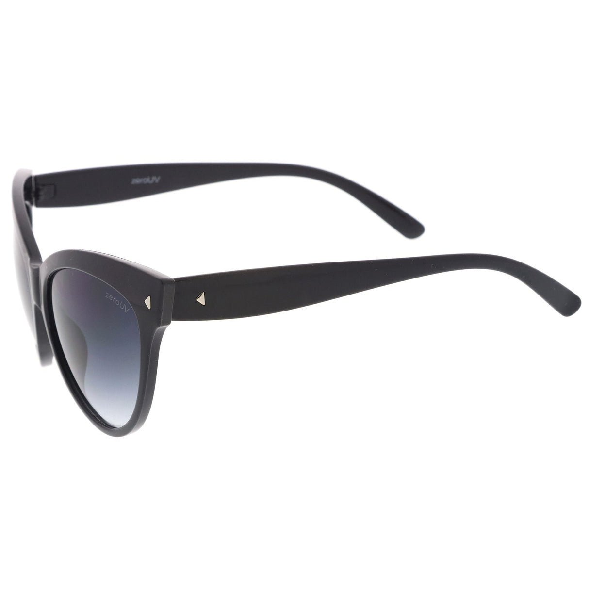 High Pointed Tip Inset Frame Oversize Cat Eye Sunglasses 8462 from zeroUV