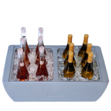 Dubler Party Cooler™ | Metallic Gray From REVO COOLERS, LLC