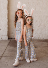 EXCLUSIVE PEEPIN' IT REAL DREAM SMOCKED FLARE SET from DREAM BIG LITTLE CO