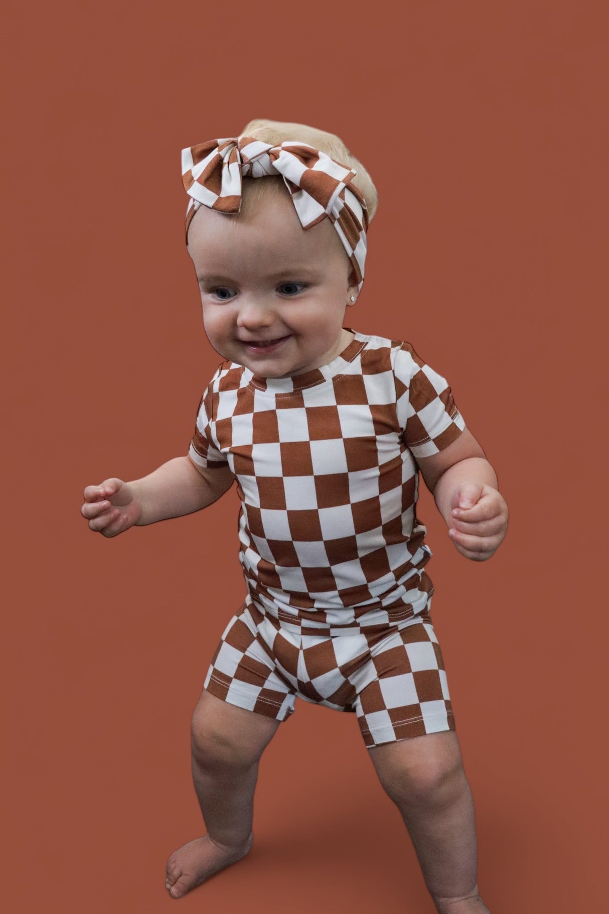 COPPER CHECKERS DREAM BOW from DREAM BIG LITTLE CO
