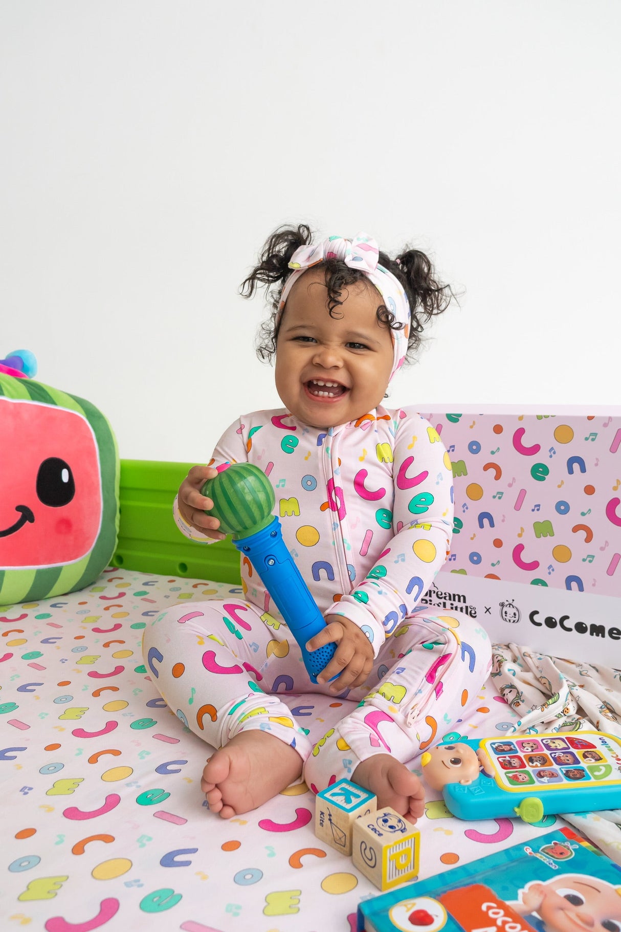 Dream Big Little Co x CoComelon ALPHABET DREAM BOW from DREAM BIG LITTLE CO