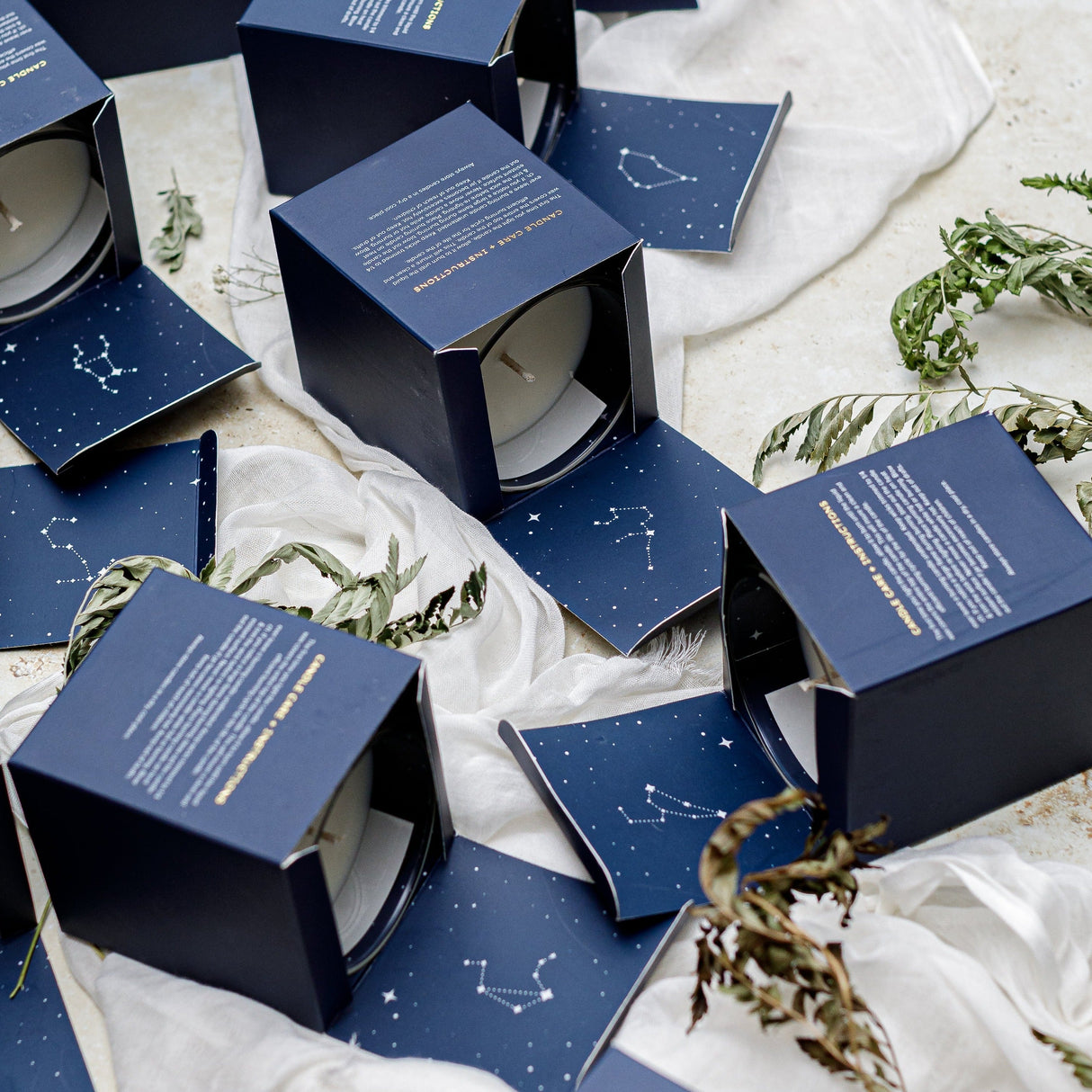 Zodiac Candles from Pretty Honest Candles