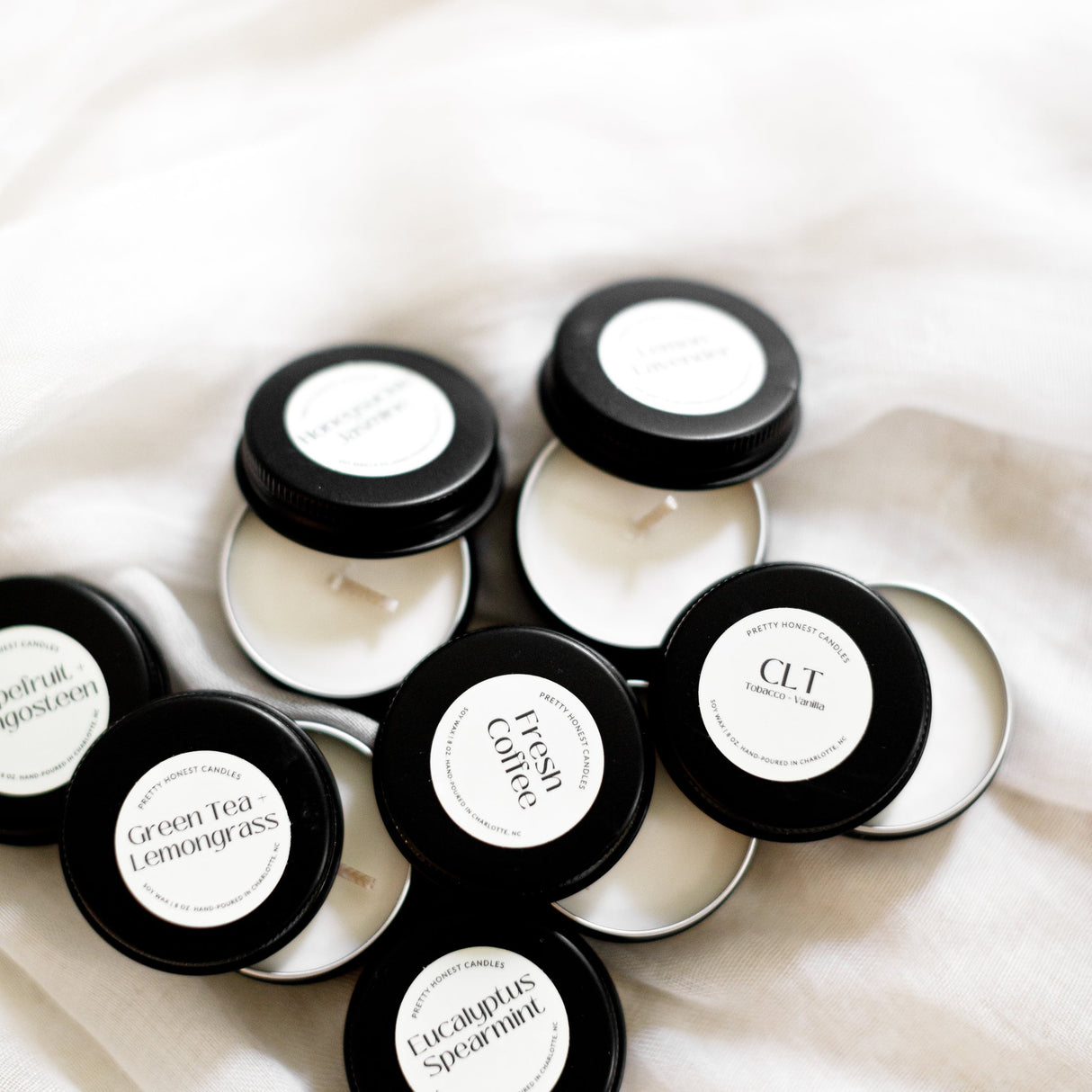 Scent Discovery Set Pack from Pretty Honest Candles