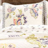 Aster Quilt 3 Piece Set from LushDecor