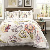 Aster Quilt 3 Piece Set from LushDecor