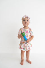 Dream Big Little Co x CoComelon JJ RAINBOW CHECKERS DREAM BOW from DREAM BIG LITTLE CO