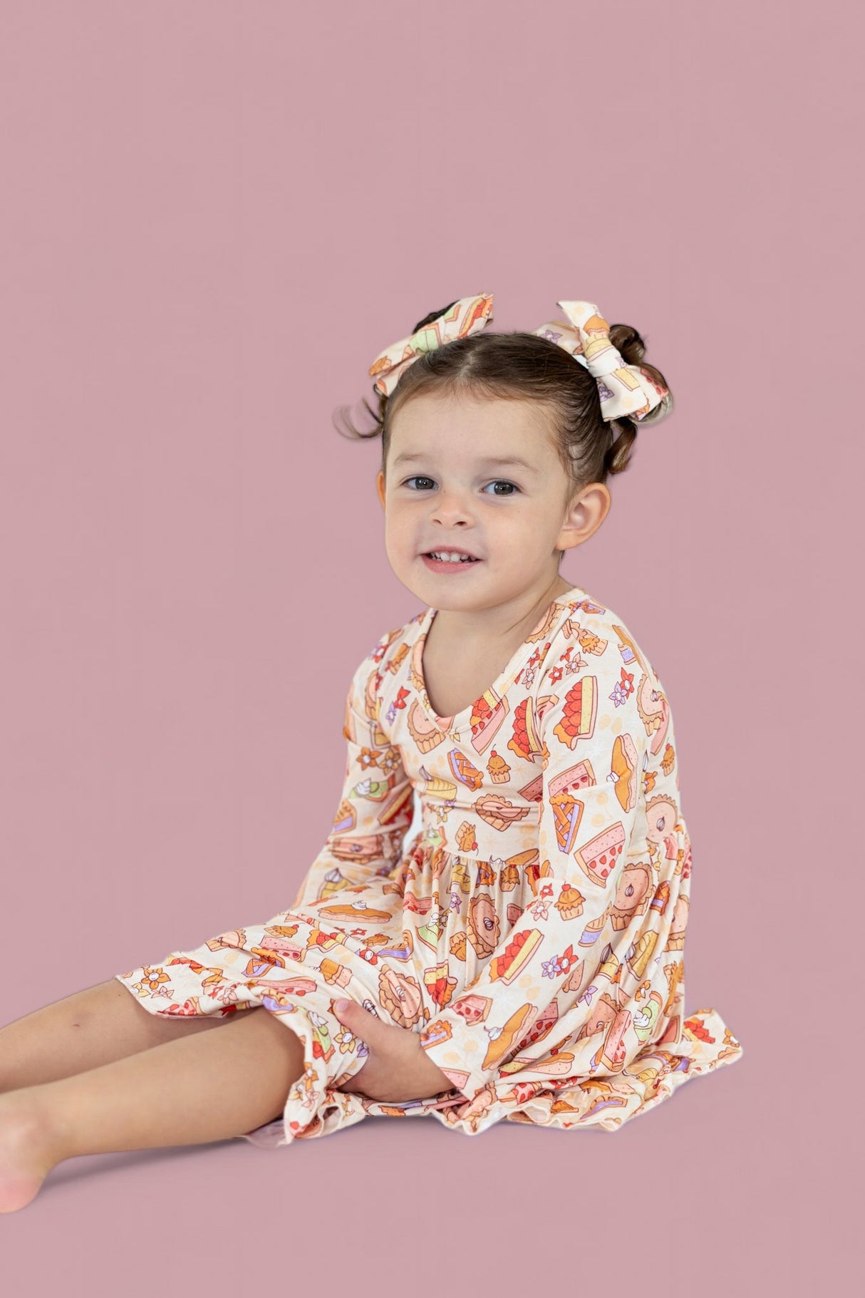 SWEET AS PIE DREAM BOW HAIR CLIPS from DREAM BIG LITTLE CO