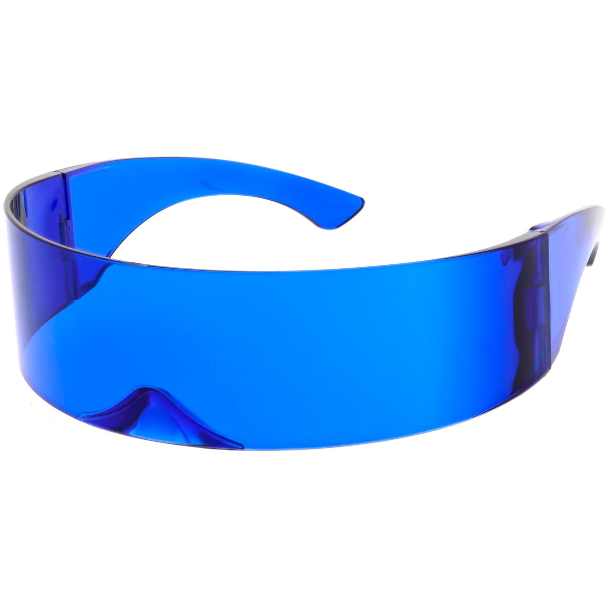 Futuristic Space Cadet Mono Lens Shield Sunglasses C471 from zeroUV