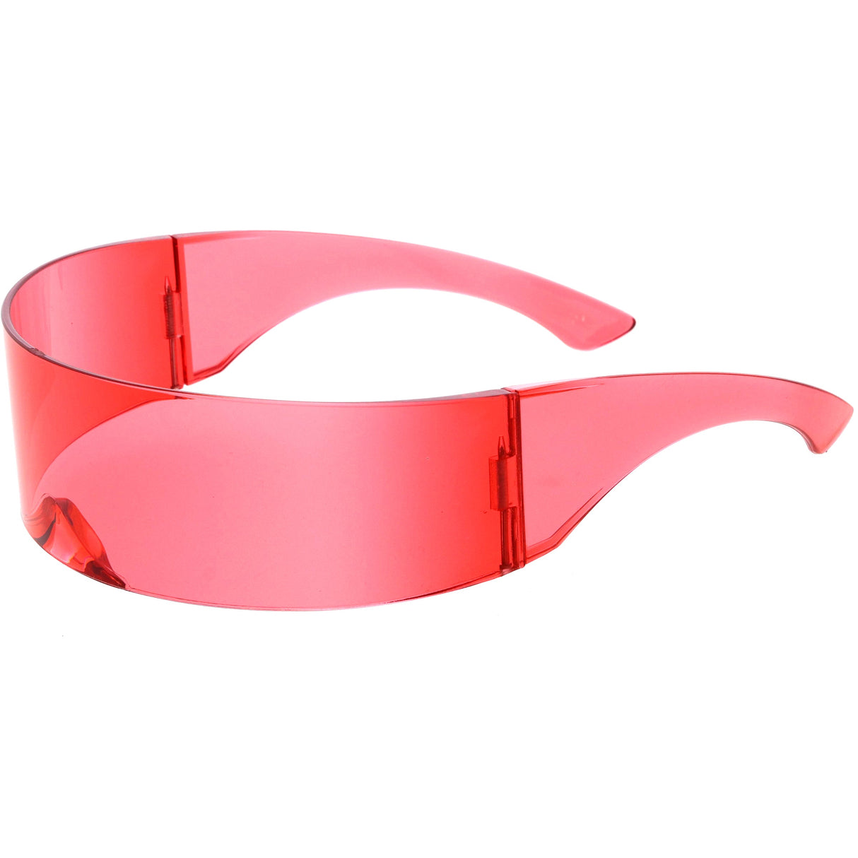 Futuristic Retro Mirror Wrap Around Shield Sunglasses 8762 from zeroUV