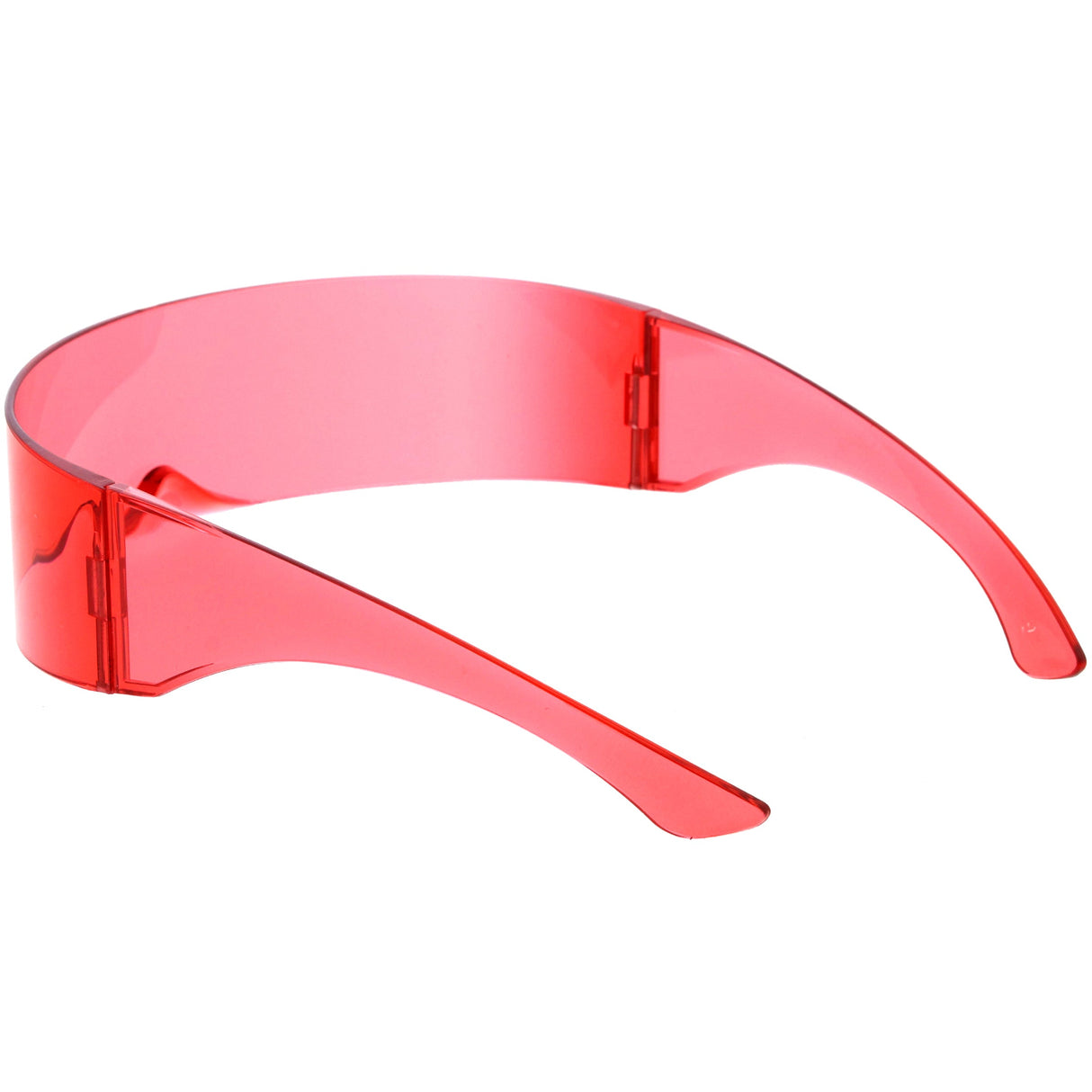 Futuristic Retro Mirror Wrap Around Shield Sunglasses 8762 from zeroUV