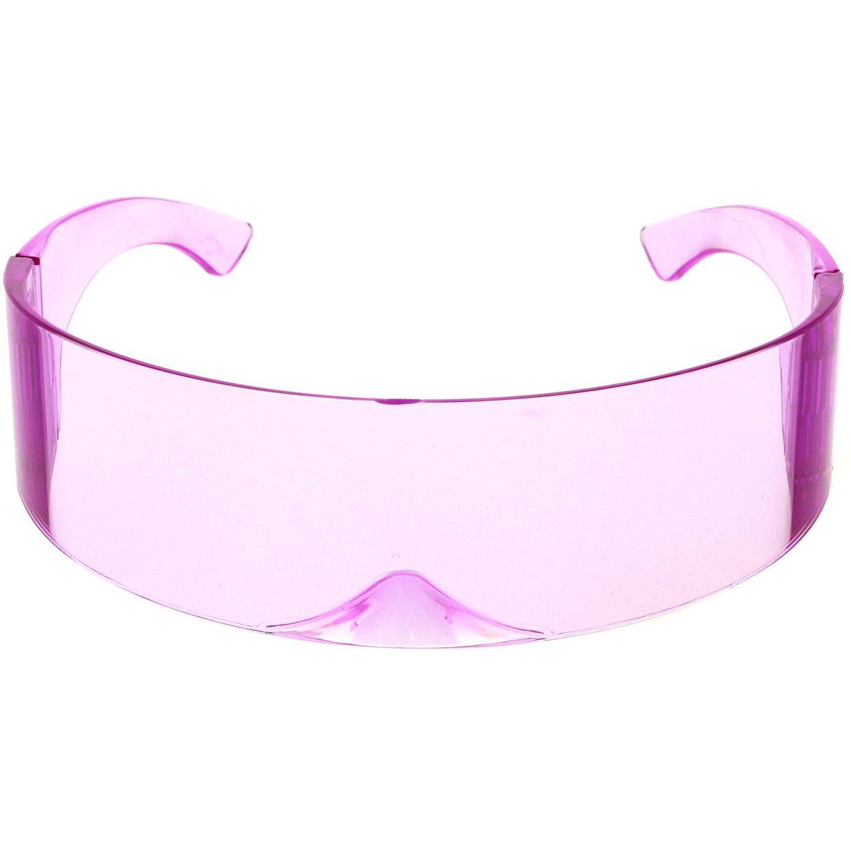 Futuristic Retro Mirror Wrap Around Shield Sunglasses 8762 from zeroUV
