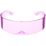 Futuristic Retro Mirror Wrap Around Shield Sunglasses 8762 from zeroUV
