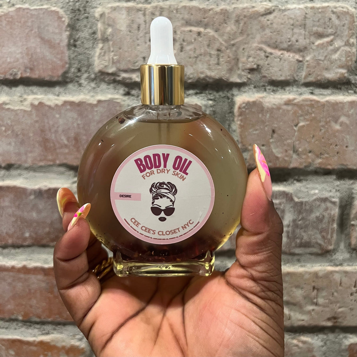 Scented Dry Body Oil from Cee Cee's Closet NYC