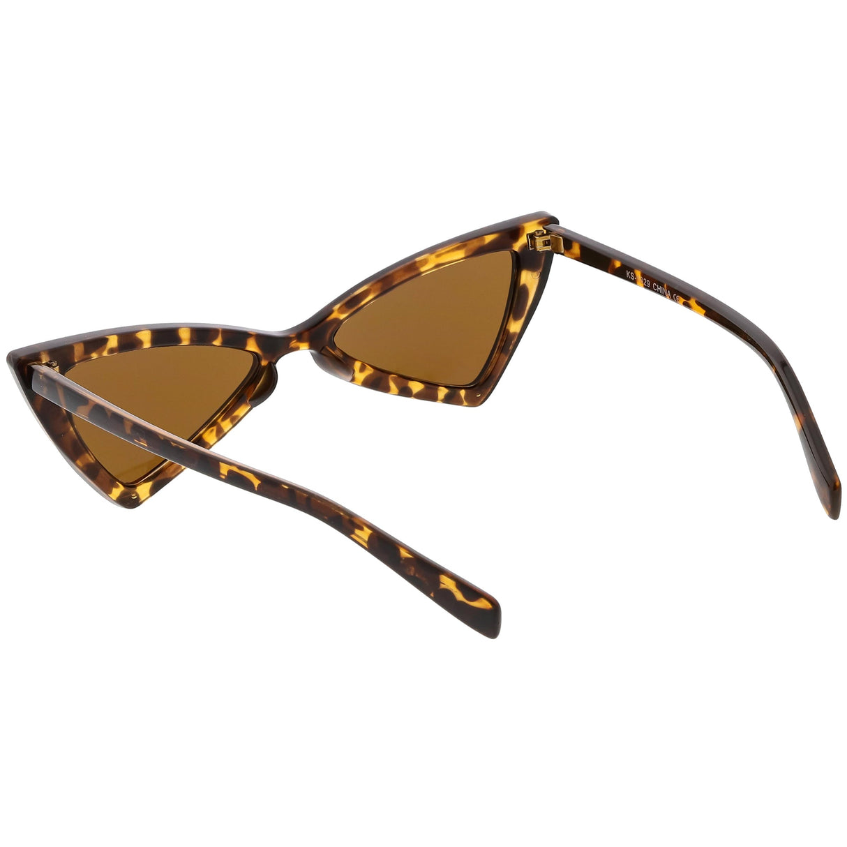 Women's Fashion Retro Triangle Cat Eye Sunglasses C570 from zeroUV