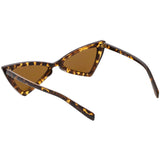 Women's Fashion Retro Triangle Cat Eye Sunglasses C570 from zeroUV