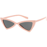 Women's Fashion Retro Triangle Cat Eye Sunglasses C570 from zeroUV
