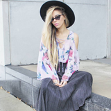 Women's Fashion Retro Triangle Cat Eye Sunglasses C570 from zeroUV