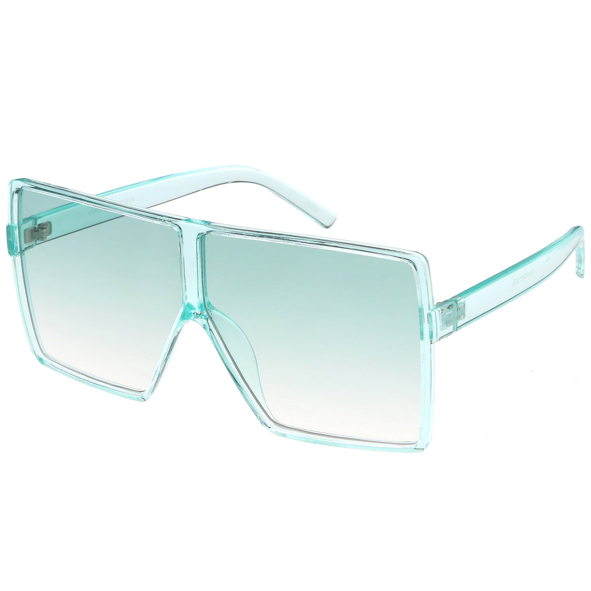 Women's Oversize Festival Color Tone Square Sunglasses C581 from zeroUV