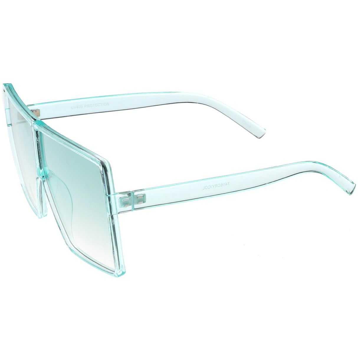 Women's Oversize Festival Color Tone Square Sunglasses C581 from zeroUV