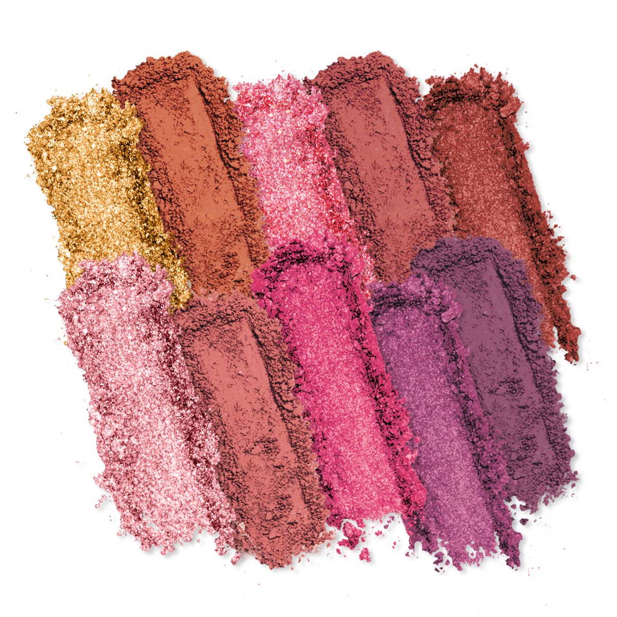 Fuchsia 10 shade palette from Profusion Cosmetics