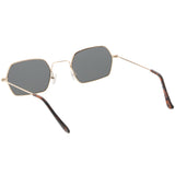 Ultra Slim Metal Hexagon Geometric Sunglasses C633 from zeroUV