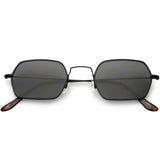 Ultra Slim Metal Hexagon Geometric Sunglasses C633 from zeroUV