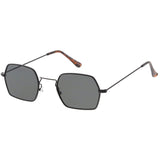 Ultra Slim Metal Hexagon Geometric Sunglasses C633 from zeroUV